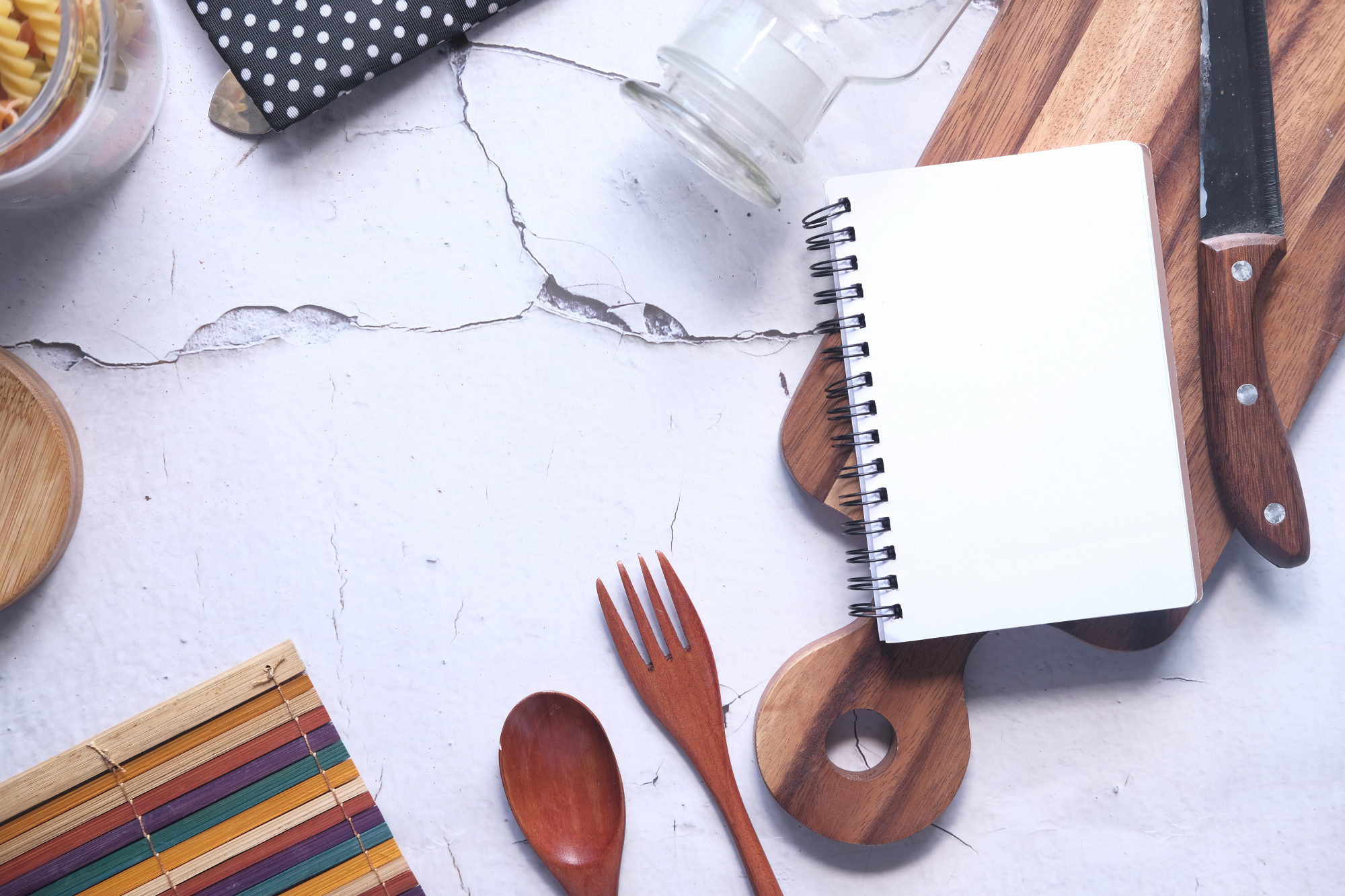 array of culinary packages and tools